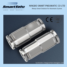 Stainless Steel Straight 304/316 Quick Push in Pneumatic Fitting